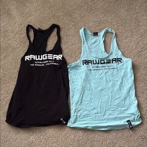 Barely Worn RawGear workout Tank Tops